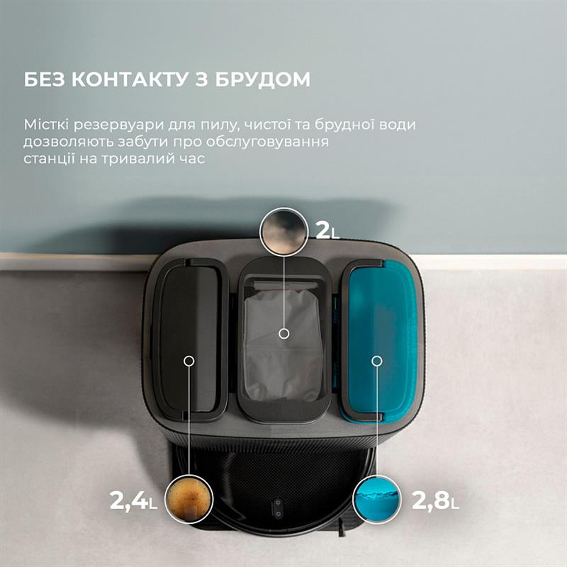 картинка Робот-пилосос Cecotec Conga 11090 Spin Revolution Home&Wash (CCTC-08105) от магазина Компания+