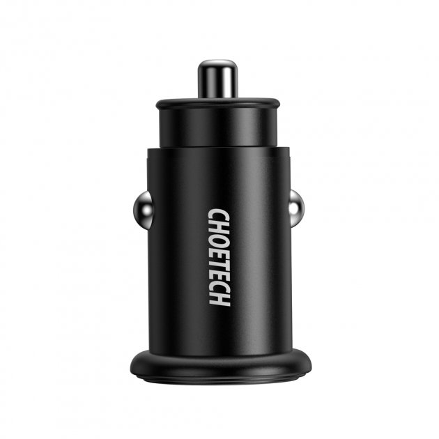 Автомобільний зарядний пристрій Choetech PD3.0 30w Fast Black (TC0006) | ARAGO