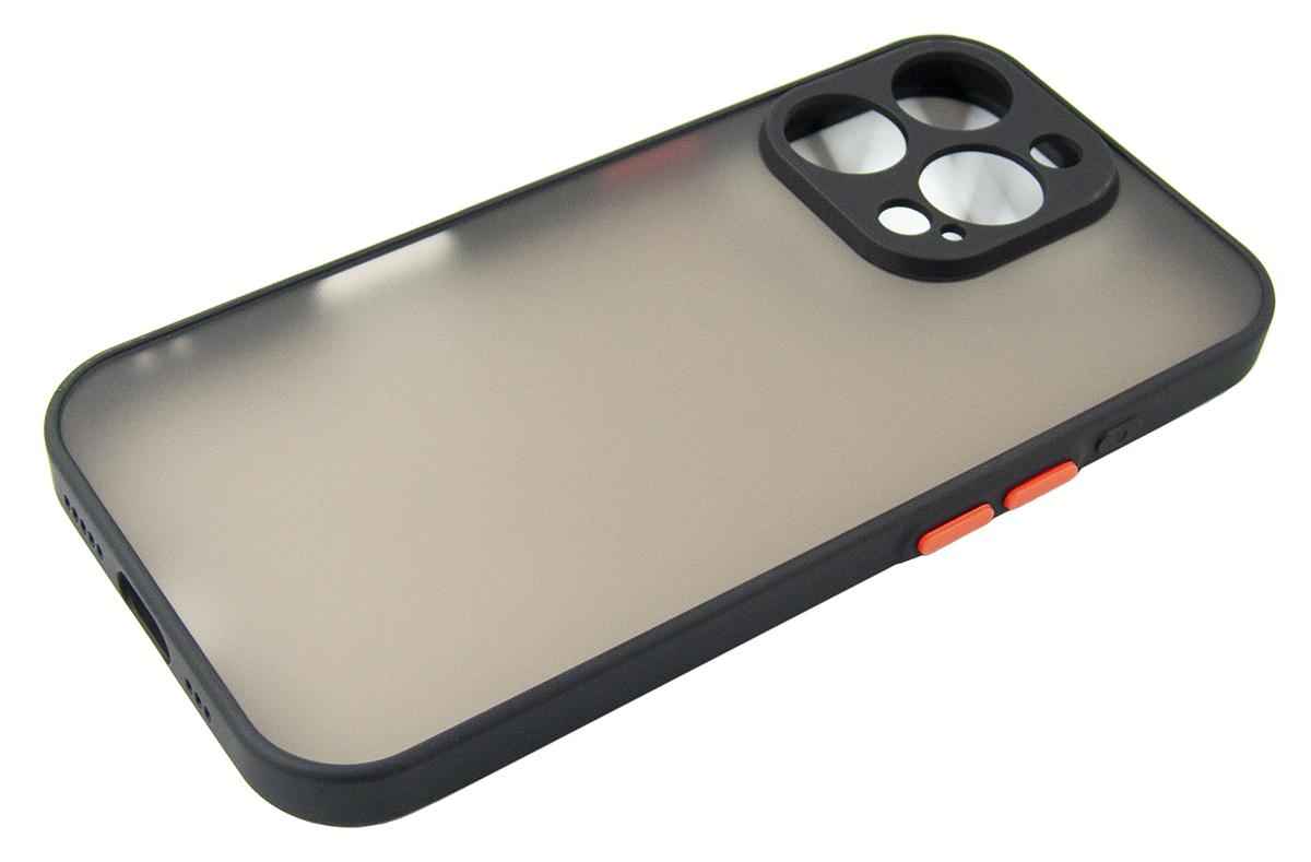 Чохол-накладка Dengos Matt для Apple iPhone 16 Pro Black (DG-TPU-MATT-150) | ARAGO