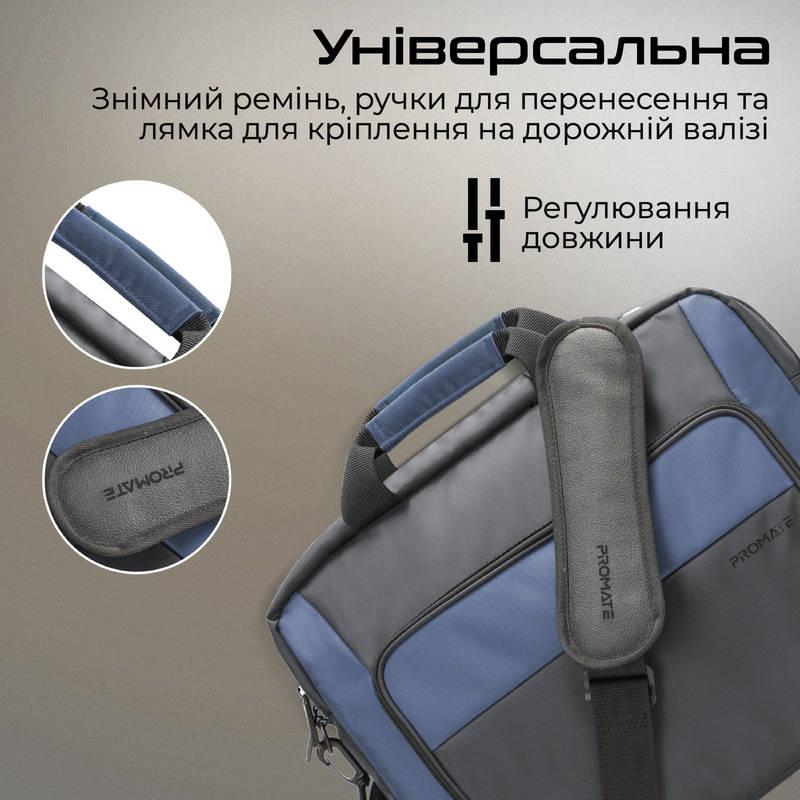 Сумка для ноутбука Promate Limber-MB Black | ARAGO