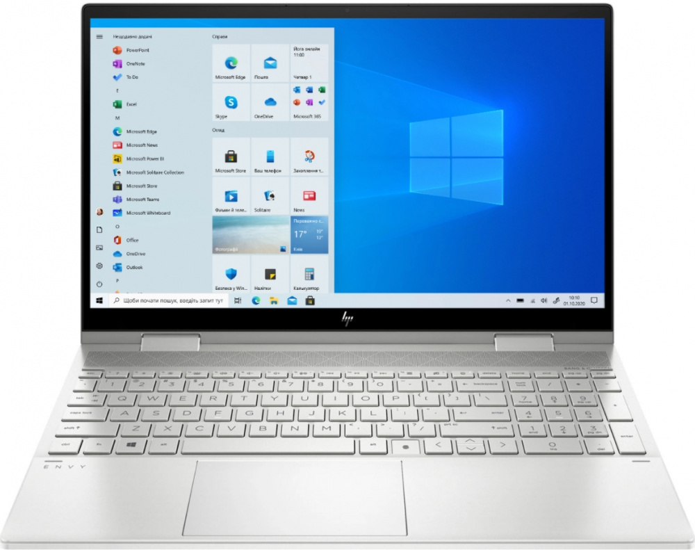 HP Envy x360 15-es0000ua (423K3EA) UHD Win10 Silver | ARAGO