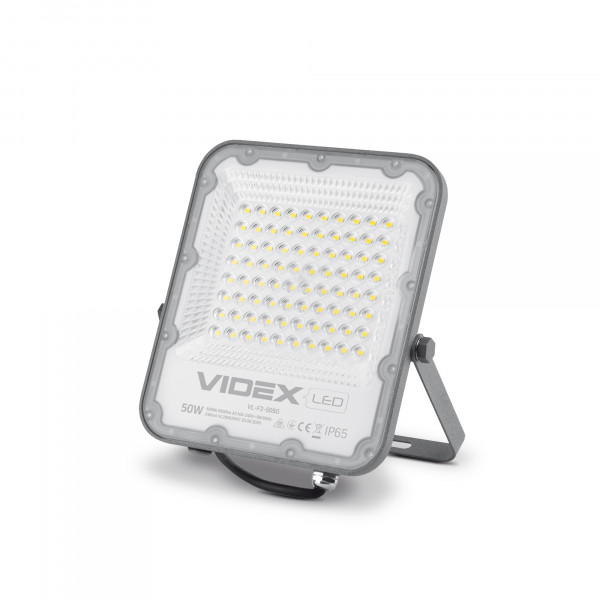 картинка LED прожектор PREMIUM VIDEX F2 50W 5000K от магазина Компания+