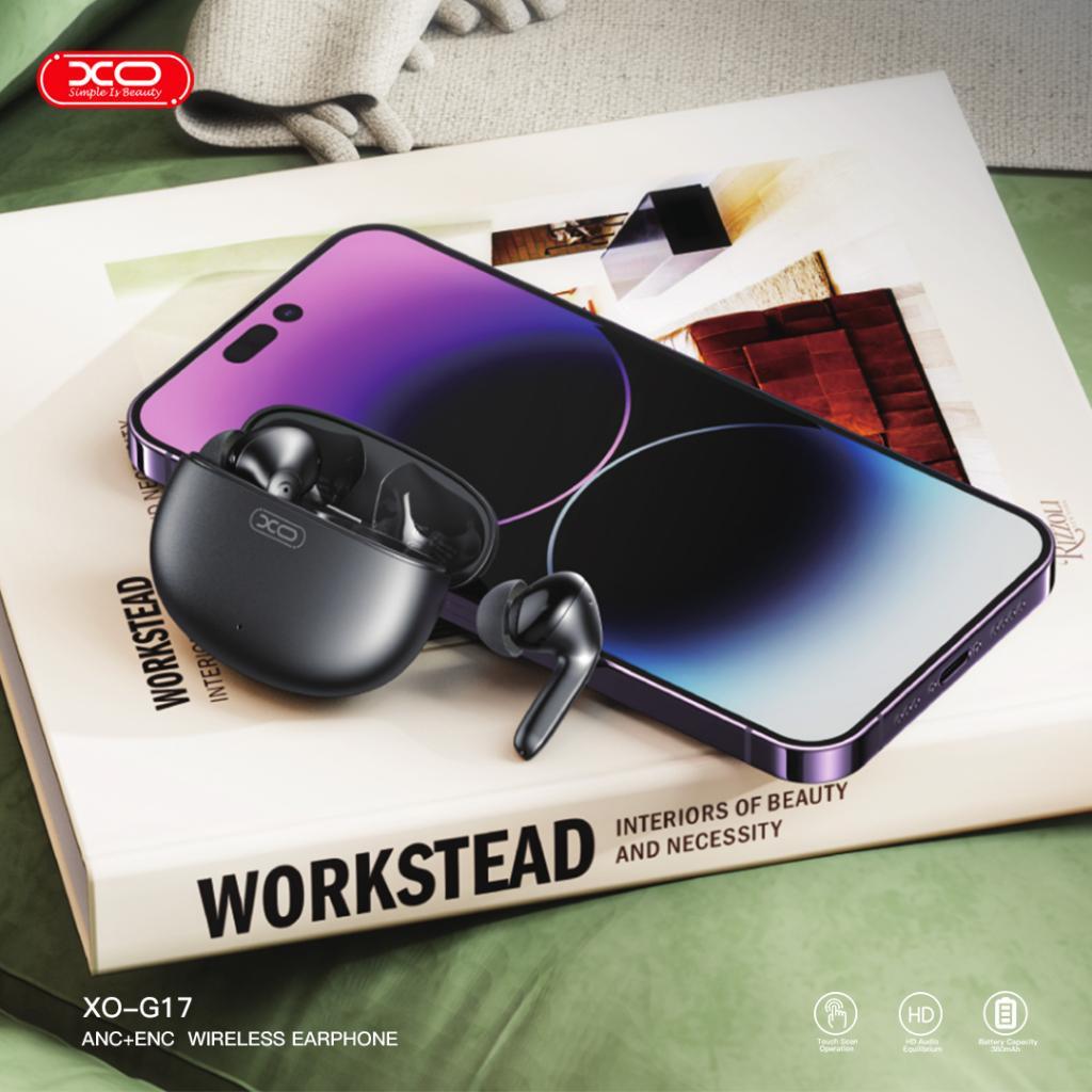 Bluetooth-гарнітура XO G17 TWS Black (XO-G17BK) | ARAGO