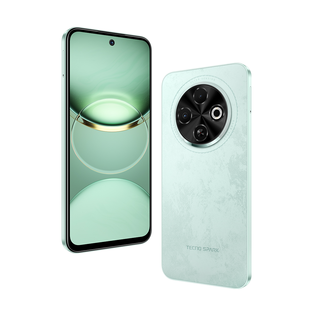 Смартфон Tecno Spark 30C (KL5n) 4/128GB Magic Skeen Green (4894947051807) | ARAGO