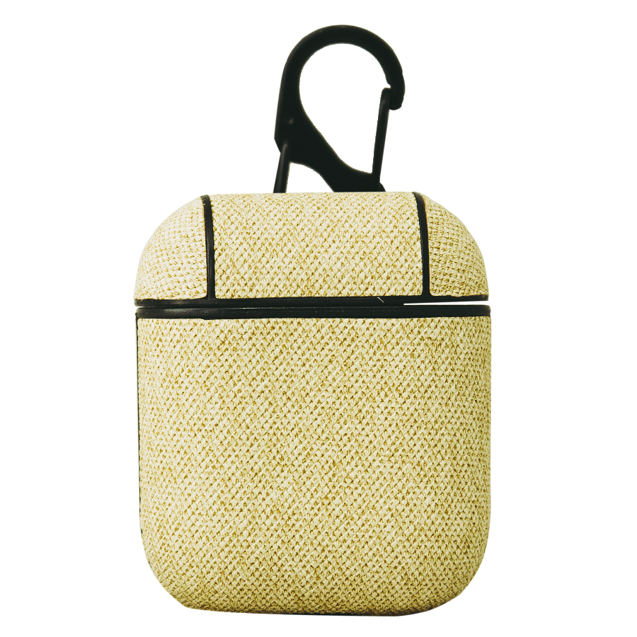 Чехол для Airpods/Airpods2 TEXTILE бежевый | ARAGO