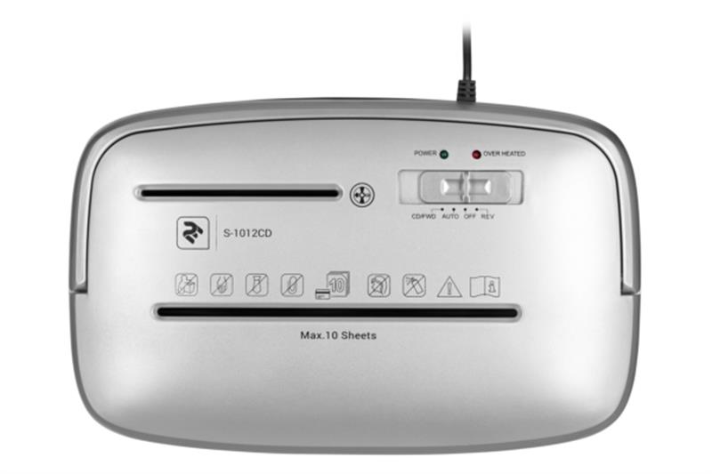 Знищувач документів 2E (2E-S-1012CD) | ARAGO