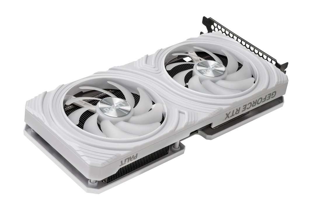 Відеокарта GF RTX 4070 12GB GDDR6 White OC Palit (NE64070S19K9-1048L) | ARAGO