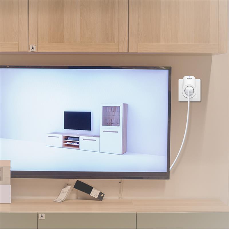 картинка Розумна розетка Tenda SP9-2-PACK (16А/3680W), біла от магазина Компания+