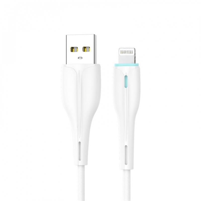 Кабель SkyDolphin S48L USB - Lightning (M/M), 1 м, White (USB-000423) | ARAGO