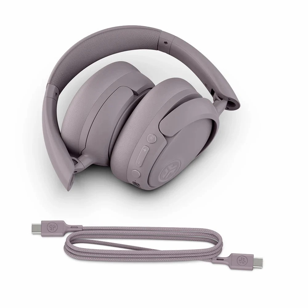 Bluetooth-гарнітура JLab Jbuds Lux ANC Mauve (IEUHBJLUXANCRMVE62) | ARAGO