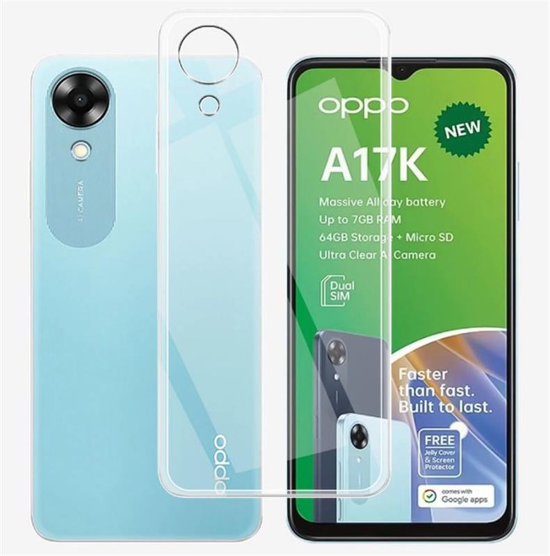 Чохол-накладка BeCover для Oppo A17k 4G Transparancy (709301) | ARAGO