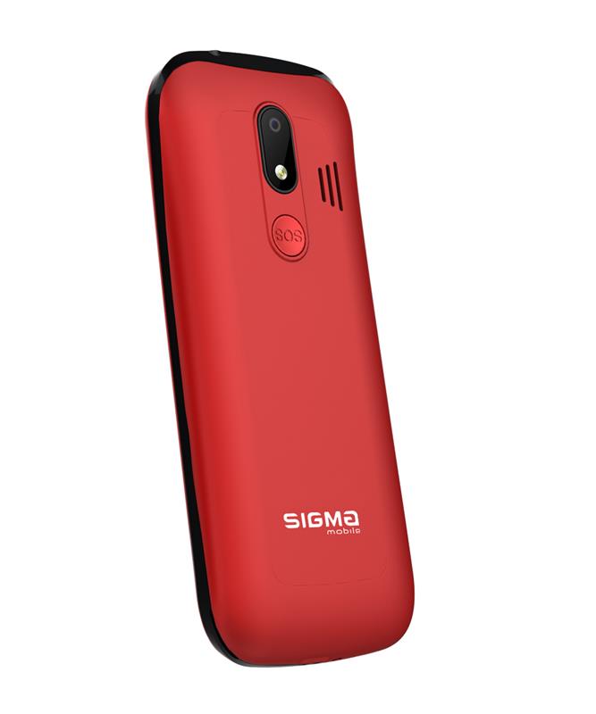 Мобільний телефон Sigma mobile Comfort 50 Optima Type-C Dual Sim Red (4827798122327) | ARAGO