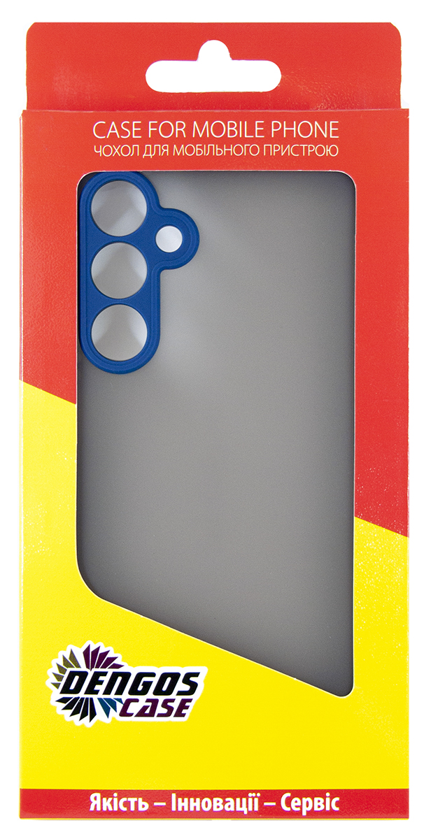 Чохол-накладка Dengos Matt для Samsung Galaxy M35 5G SM-M356 Blue (DG-TPU-MATT-145) | ARAGO