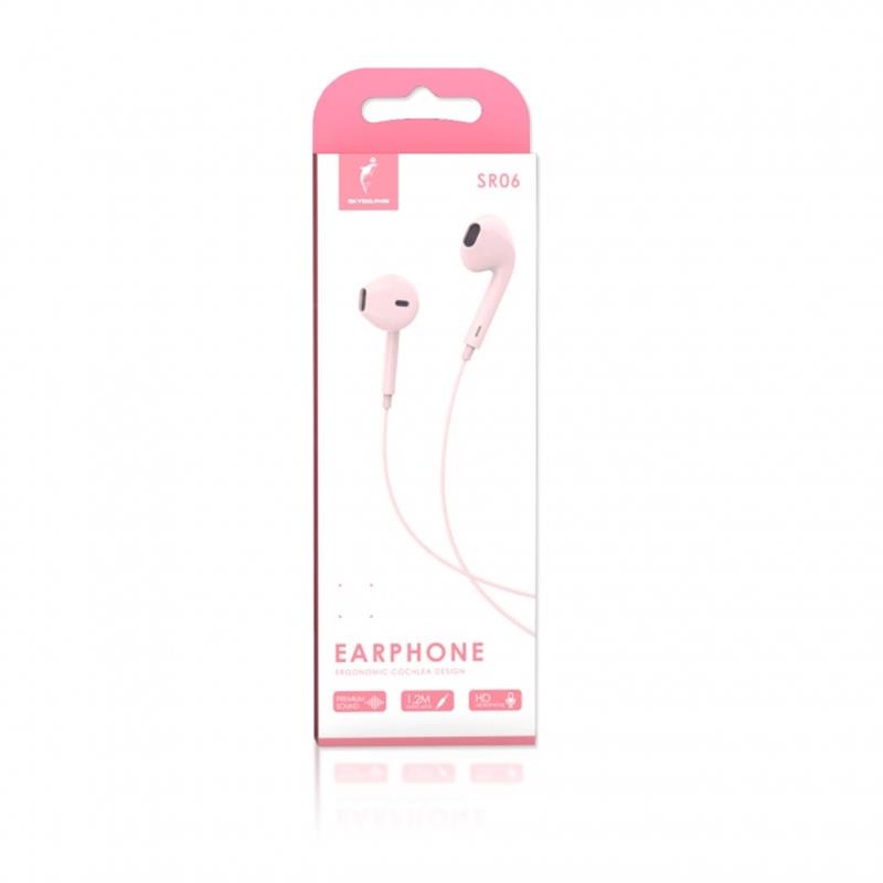 Гарнитура SkyDolphin SR06 Soft Pink (HF-000468) | ARAGO