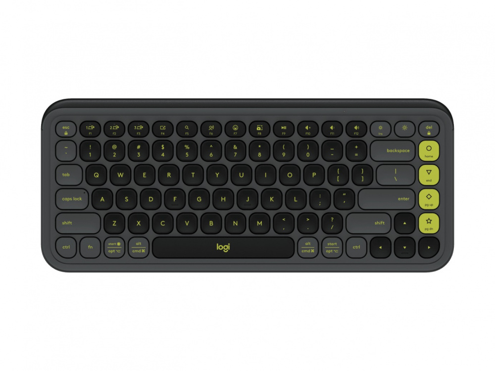 Клавiатура бездротова Logitech Pop Icon Keys Graphite (920-013157) | ARAGO