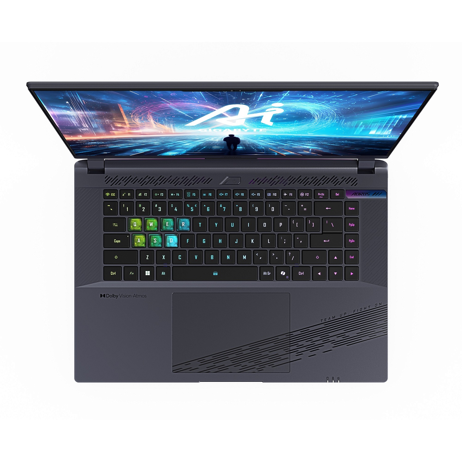 Ноутбук Gigabyte Aorus 16X 9KG 2024 (AORUS 16X 9KG-43UAC54SD) Midnight Gray | ARAGO