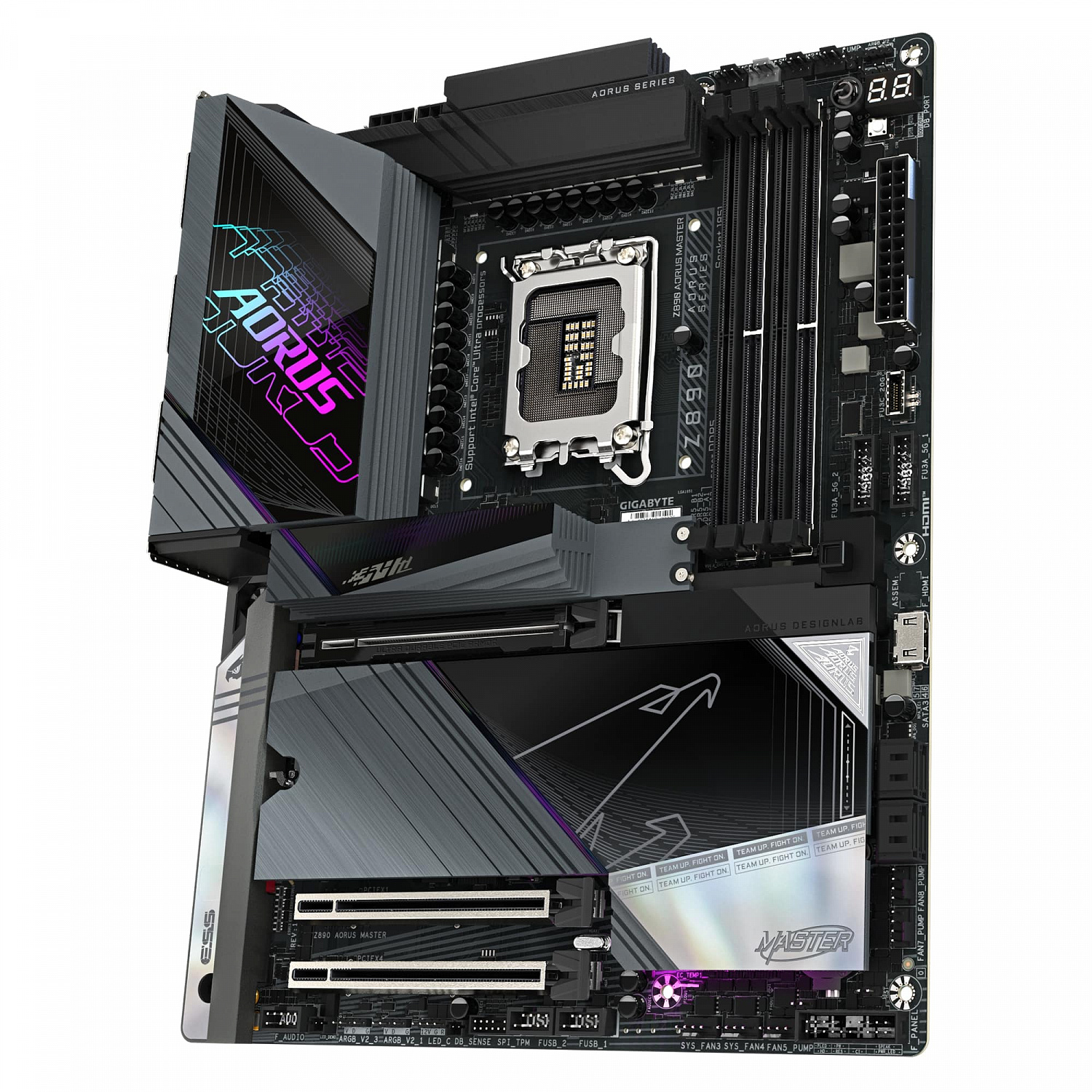 Материнська плата Gigabyte Z890 Aorus Master Socket 1851 | ARAGO