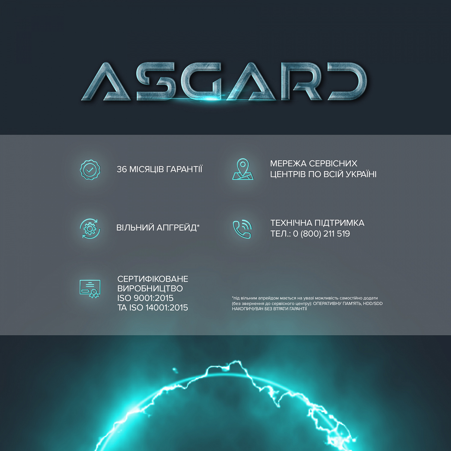 Персональний комп`ютер ASGARD (A79X.32.S15.46T.5200W) | ARAGO