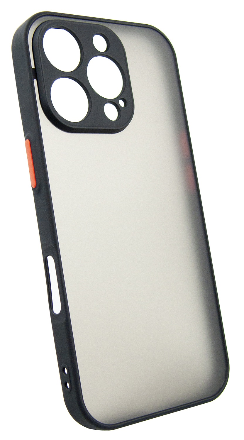 Чохол-накладка Dengos Matt для Apple iPhone 16 Pro Black (DG-TPU-MATT-150) | ARAGO