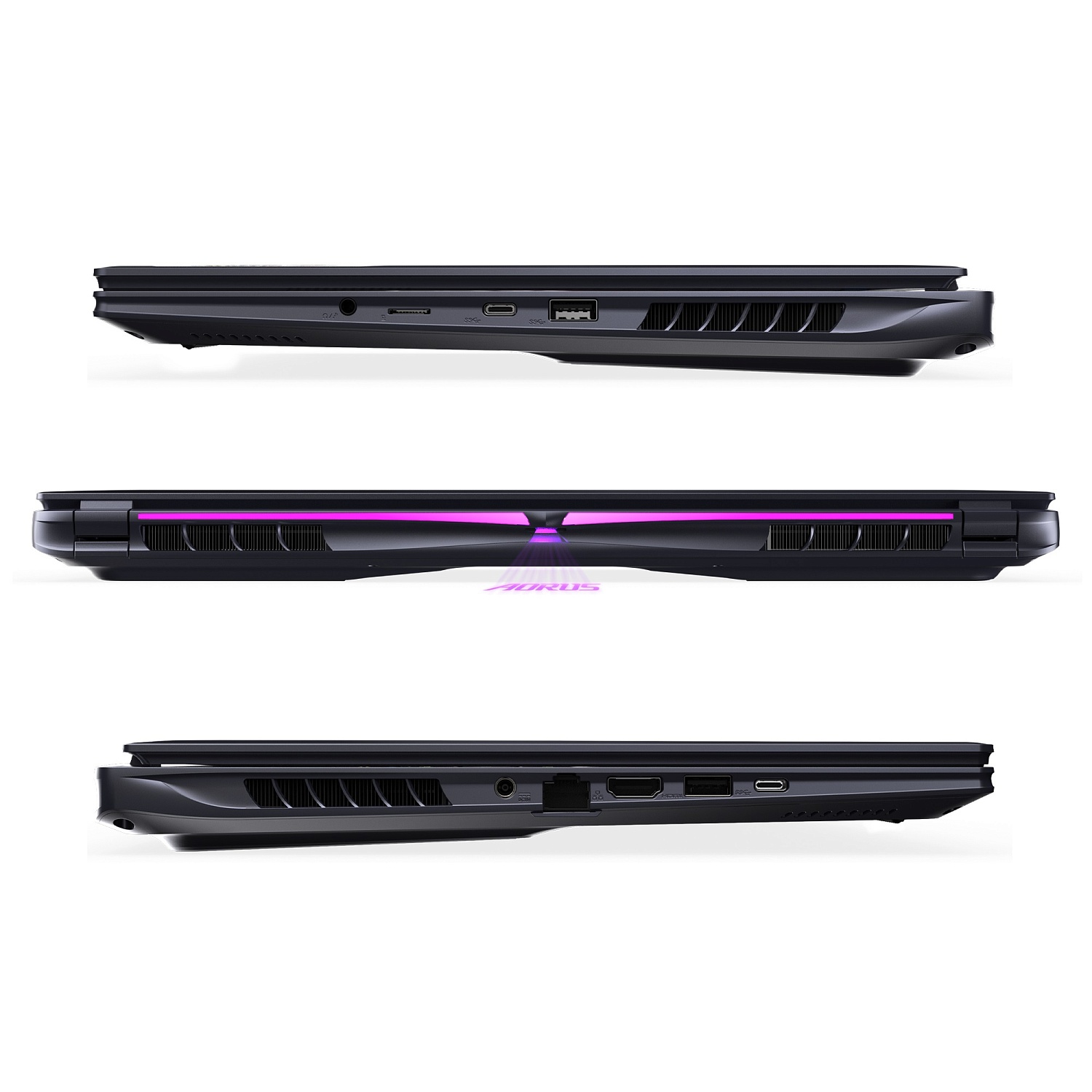 Ноутбук Gigabyte Aorus 16X 9KG 2024 (AORUS 16X 9KG-43UAC54SD) Midnight Gray | ARAGO