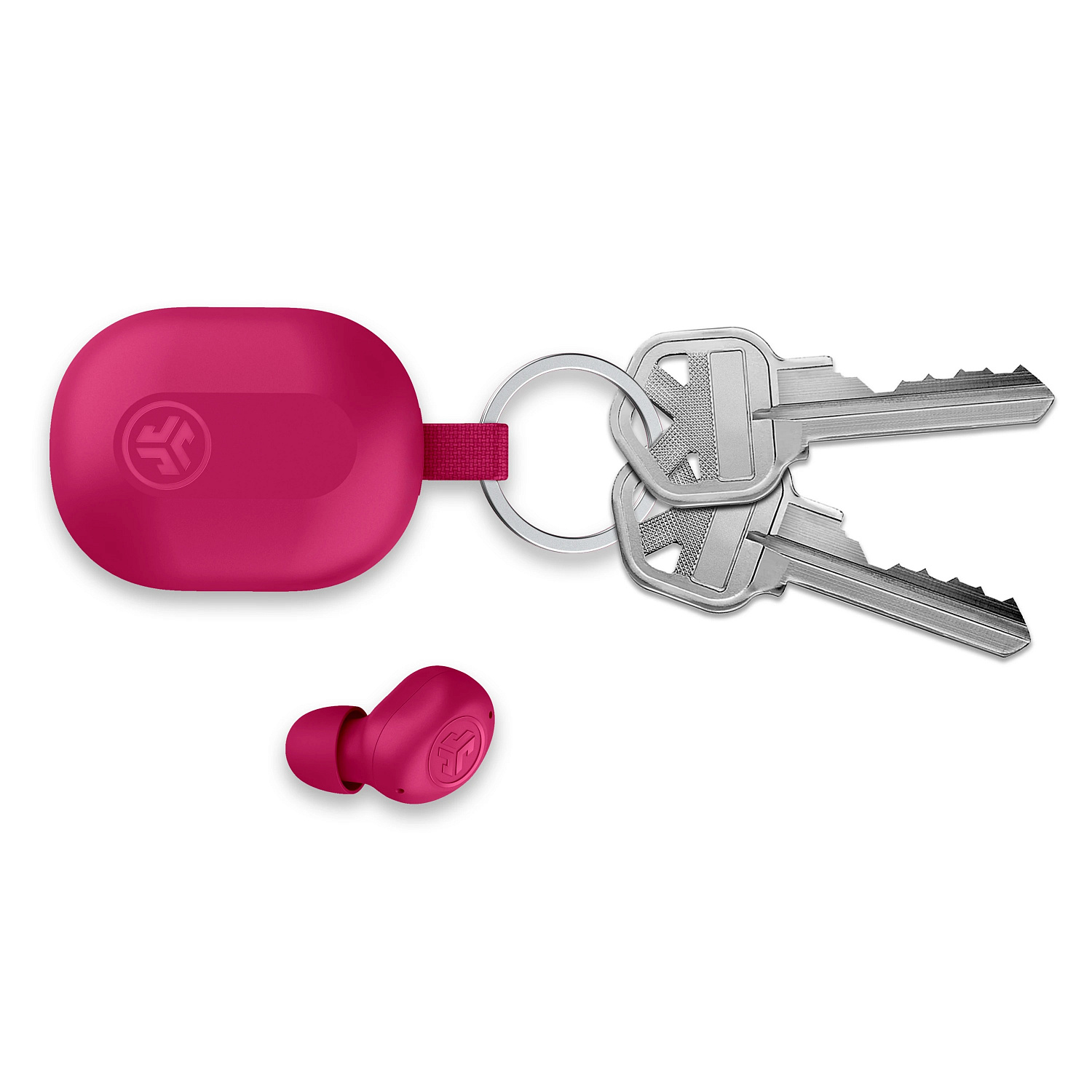 Bluetooth-гарнітура JLab JBuds Mini Pink (IEUEBJBMINIRPNK124) | ARAGO