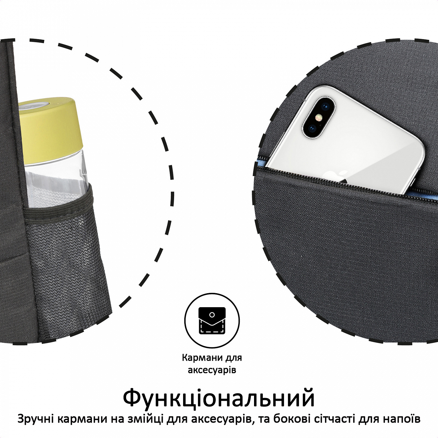 Рюкзак для ноутбука Promate Alpha-BP Black | ARAGO