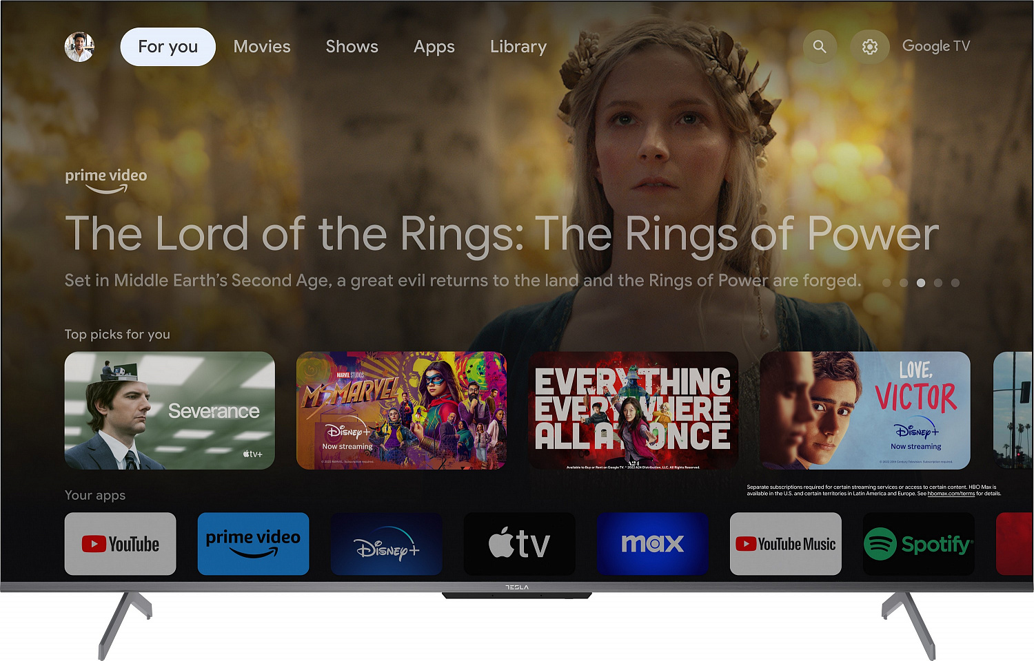 картинка Телевізор Tesla Q65S935GUS от магазина Компания+