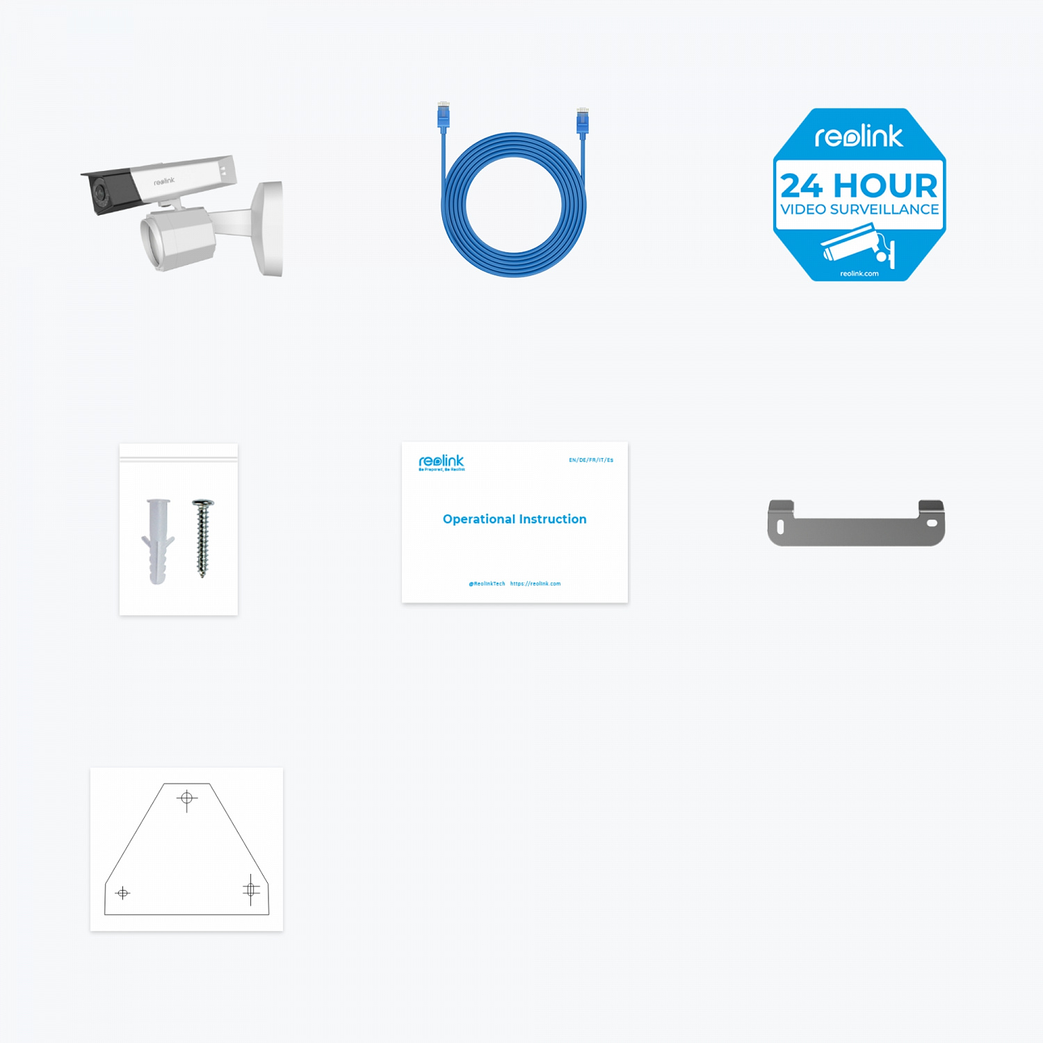 картинка IP камера Reolink Floodlight Series F750P (Duo Floodlight PoE) от магазина Компания+