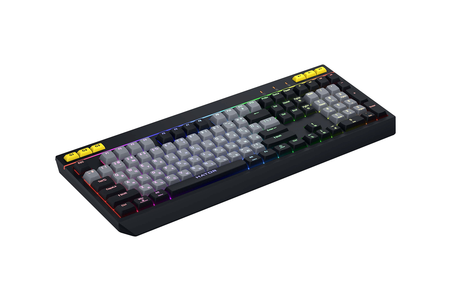 Клавіатура Hator Icefall Black (HTK401UA) | ARAGO