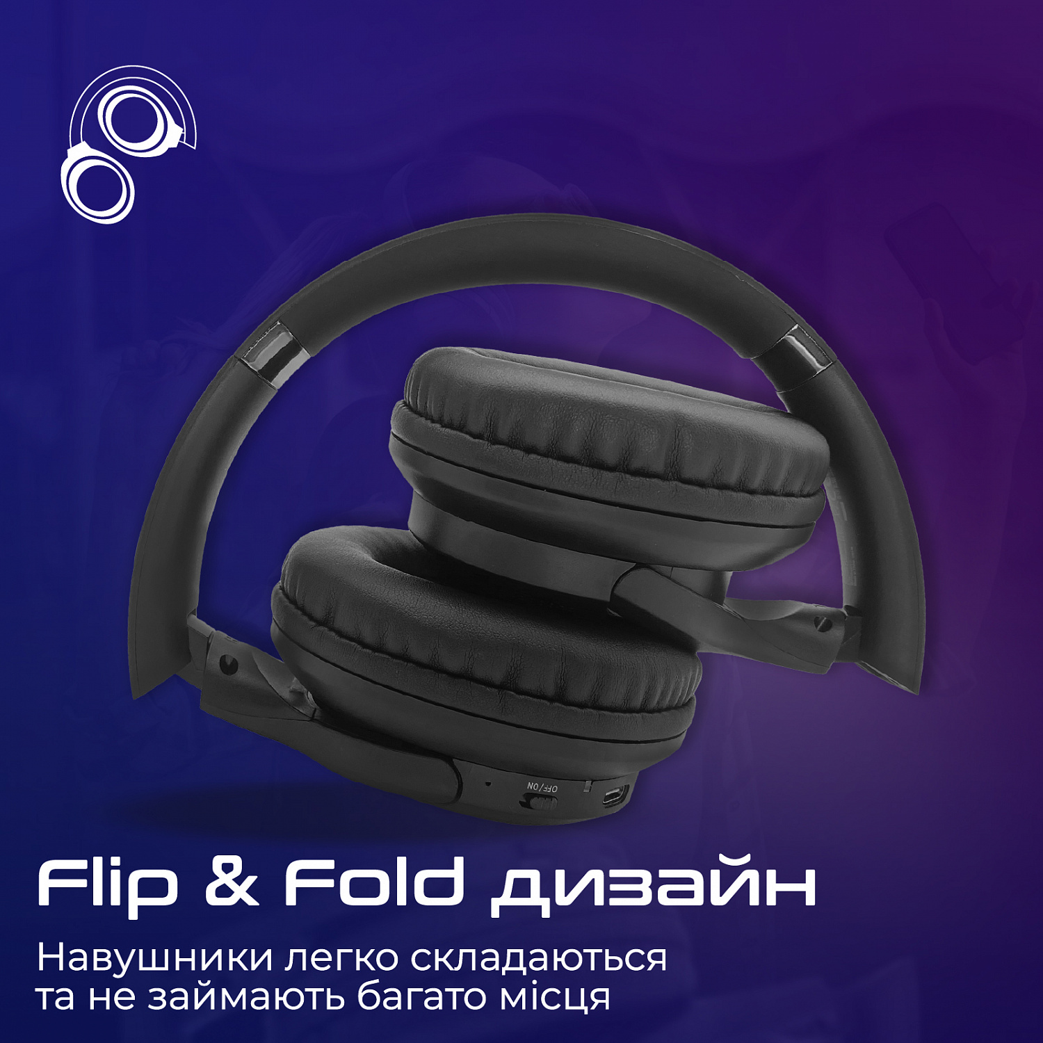 Bluetooth-гарнітура Promate LaBoca-Pro Black | ARAGO