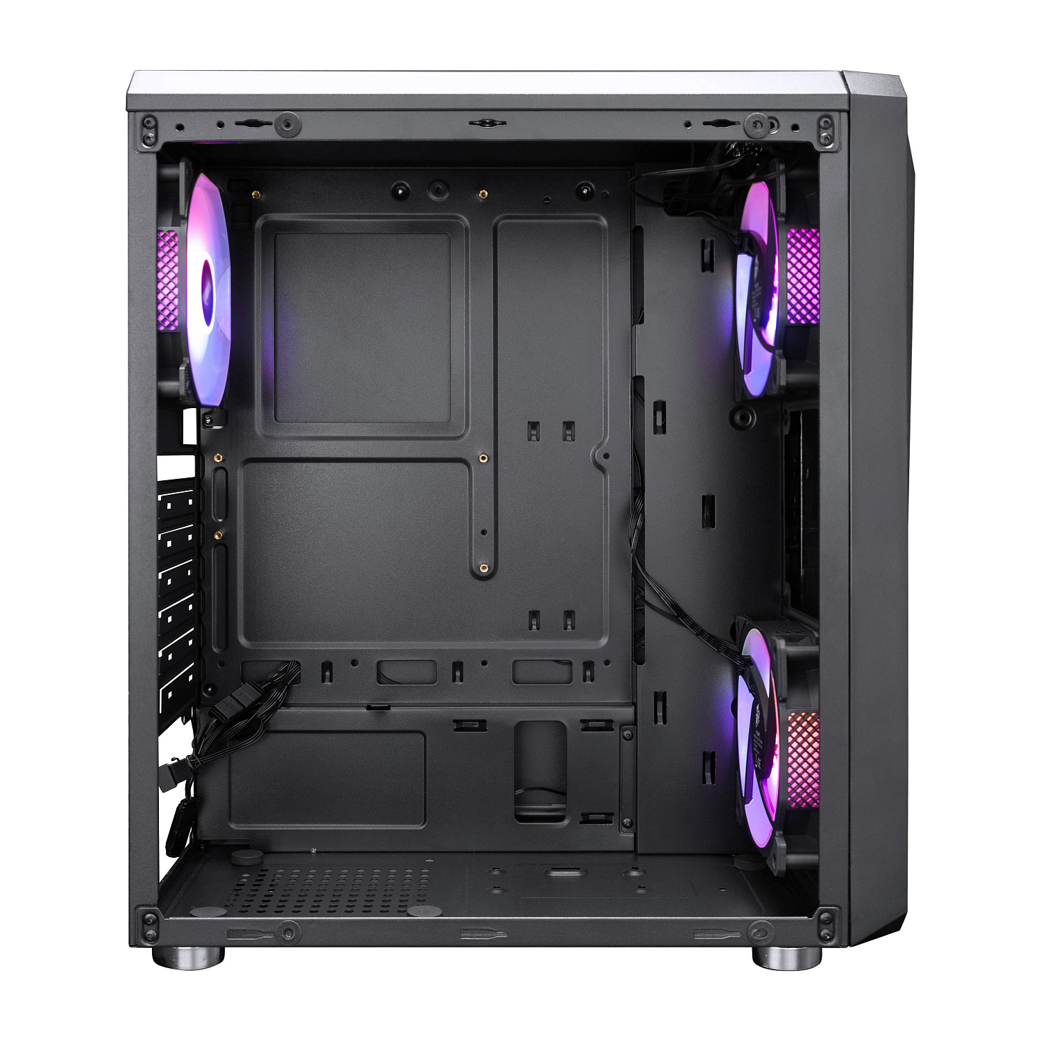 Корпус 1stPlayer F4-3F2(AP) Black без БЖ | ARAGO