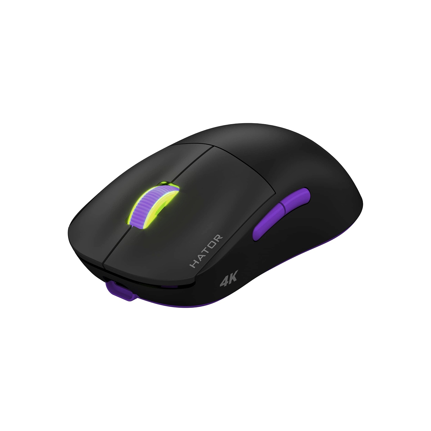 Миша бездротова Hator Quasar 2 Ultra 4K Wireless Black/Lilac (HTM570BL) | ARAGO