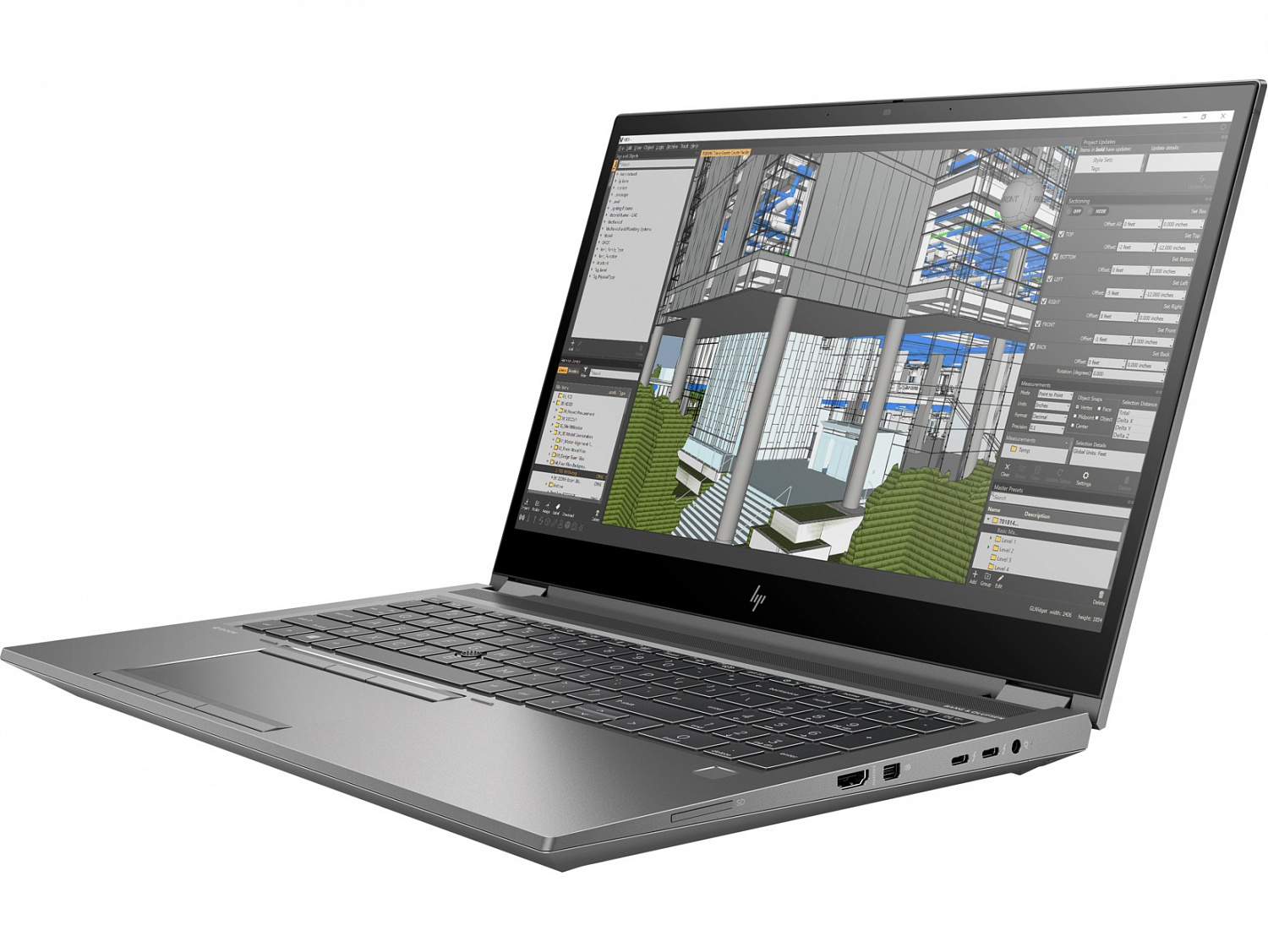 HP ZBook Fury 15 G7 (9VS23AVV2) FullHD Grey | ARAGO