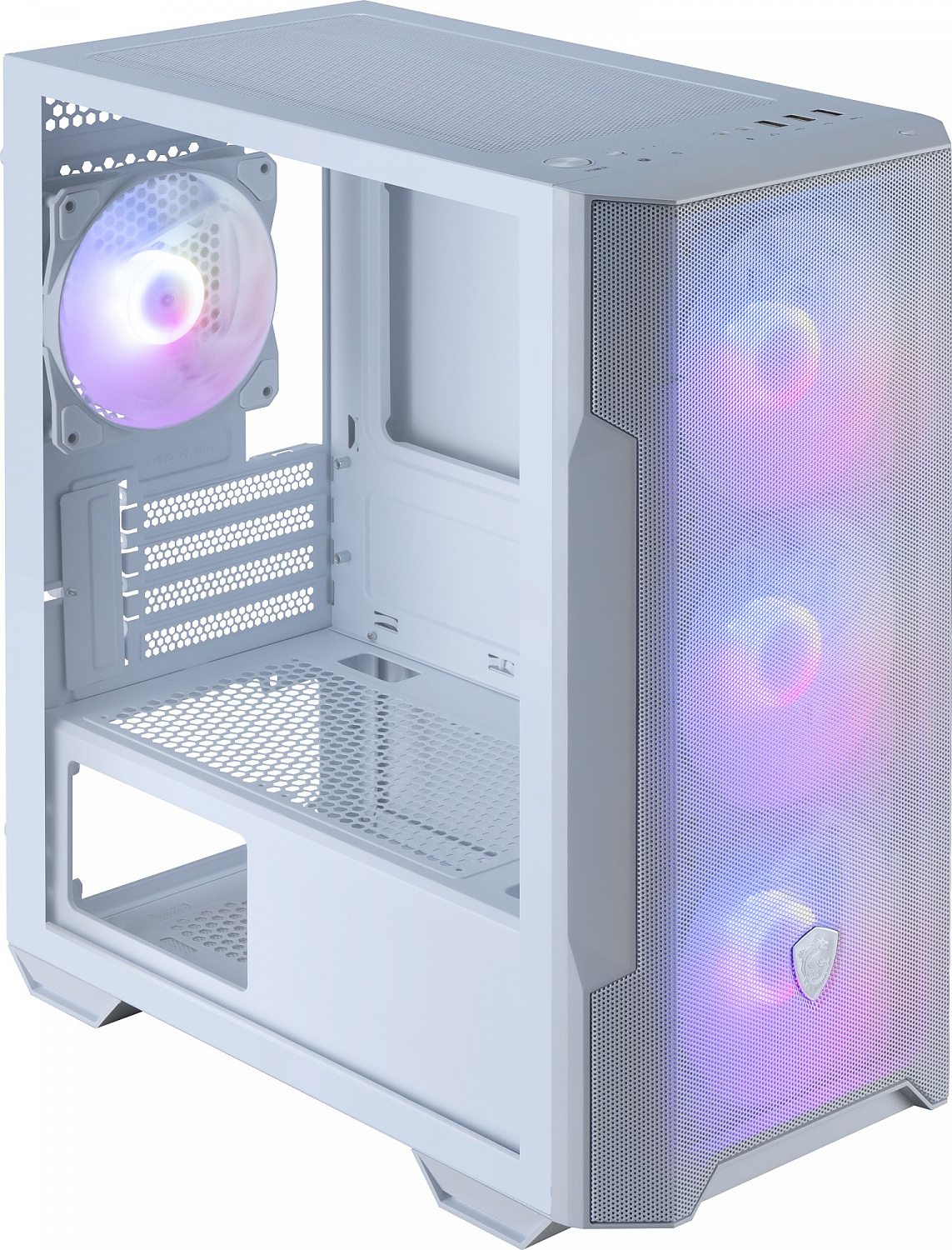 Корпус MSI MAG Forge M100R White без БЖ | ARAGO