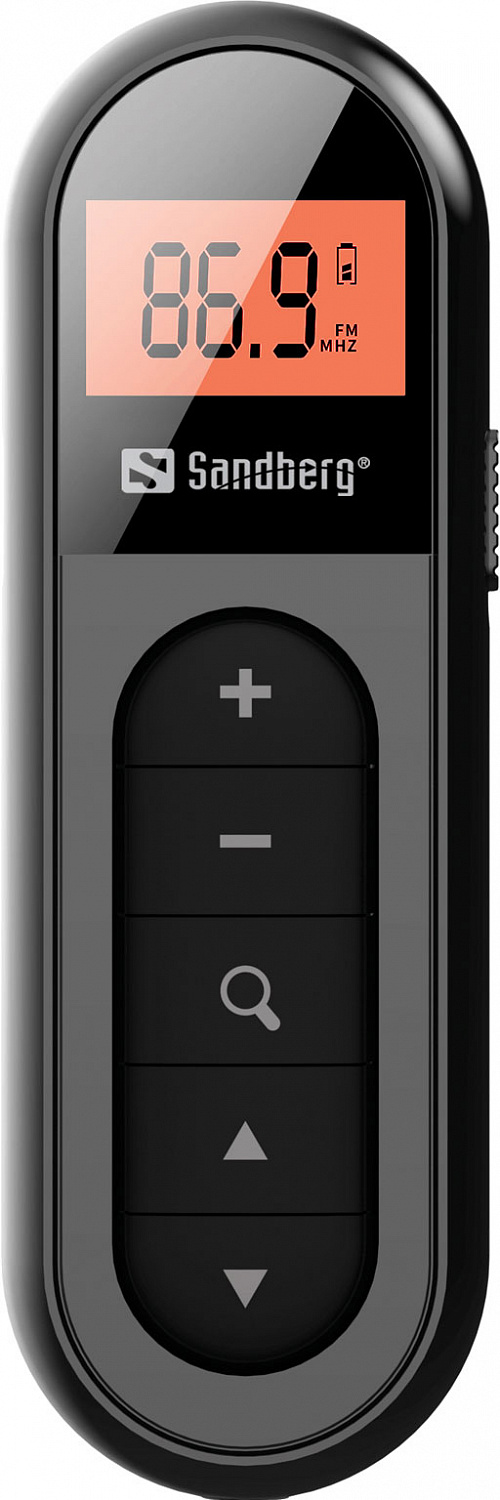картинка Радіоприймач Sandberg FM кишеньковий (Rechargeable) з навушниками (421-01) от магазина Компания+