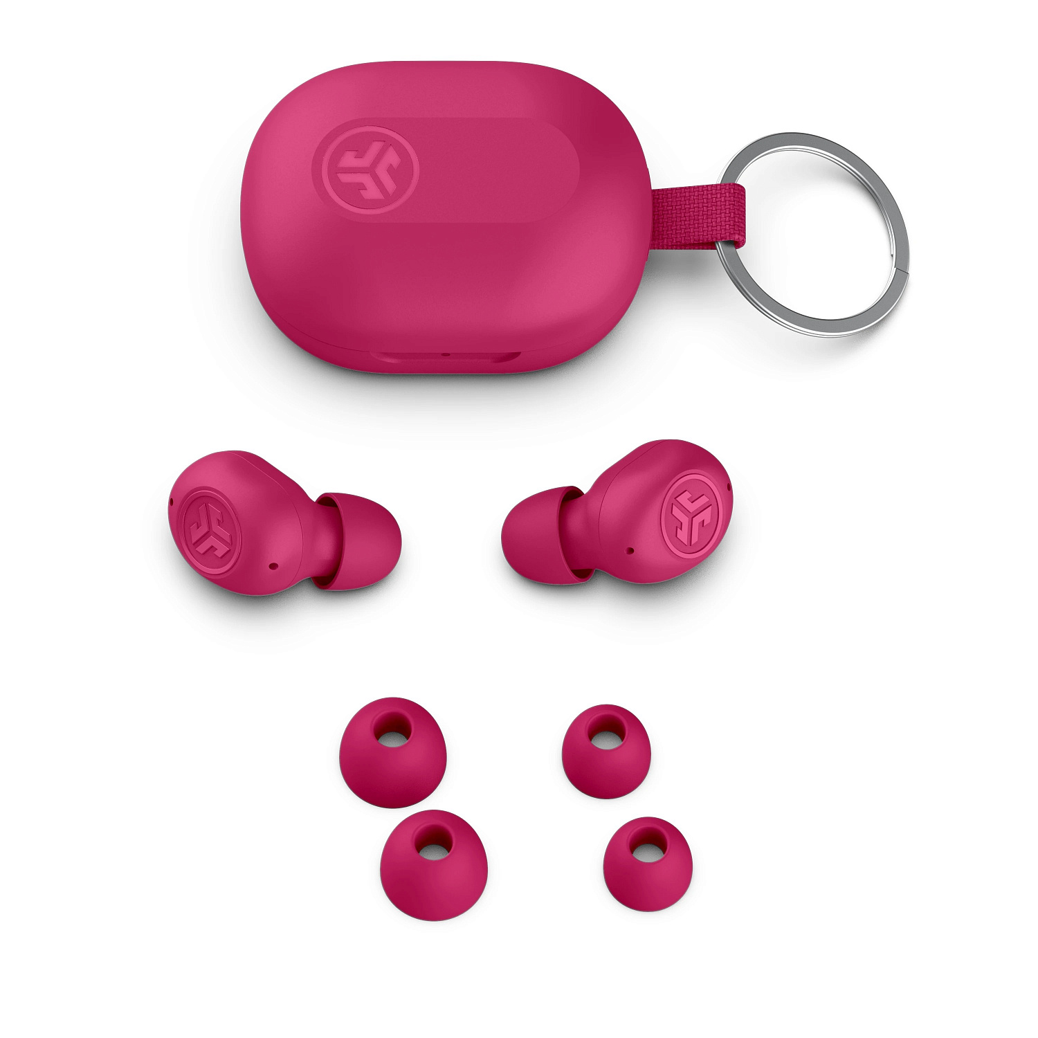Bluetooth-гарнітура JLab JBuds Mini Pink (IEUEBJBMINIRPNK124) | ARAGO