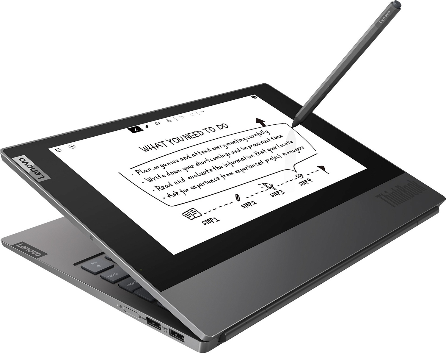 Lenovo ThinkBook Plus (20TG005ARA) FullHD Win10Pro Iron Grey | ARAGO