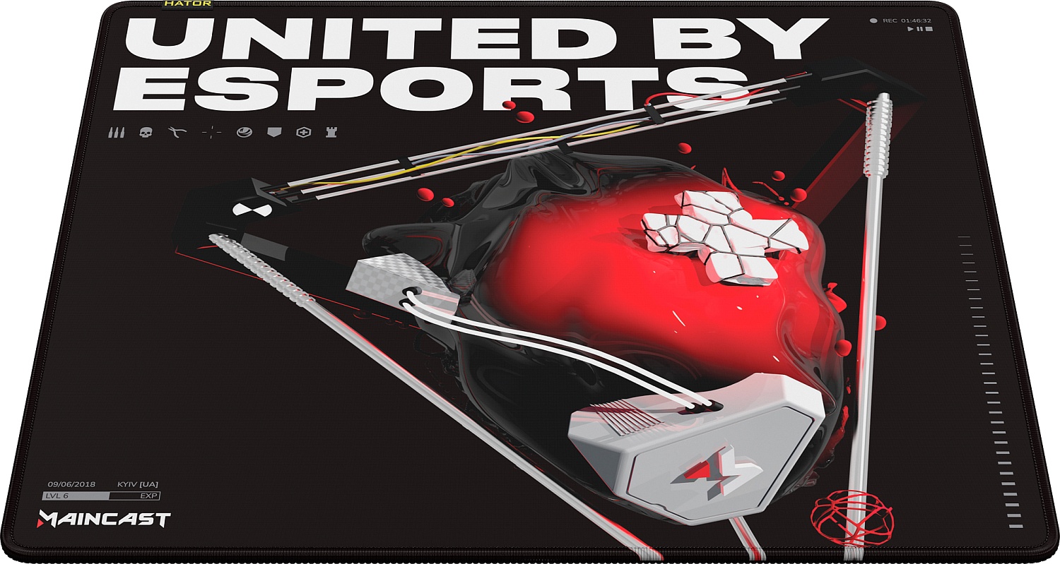 Iгрова поверхня Hator Tonn eSport L Maincast Edition (HTP-033) | ARAGO