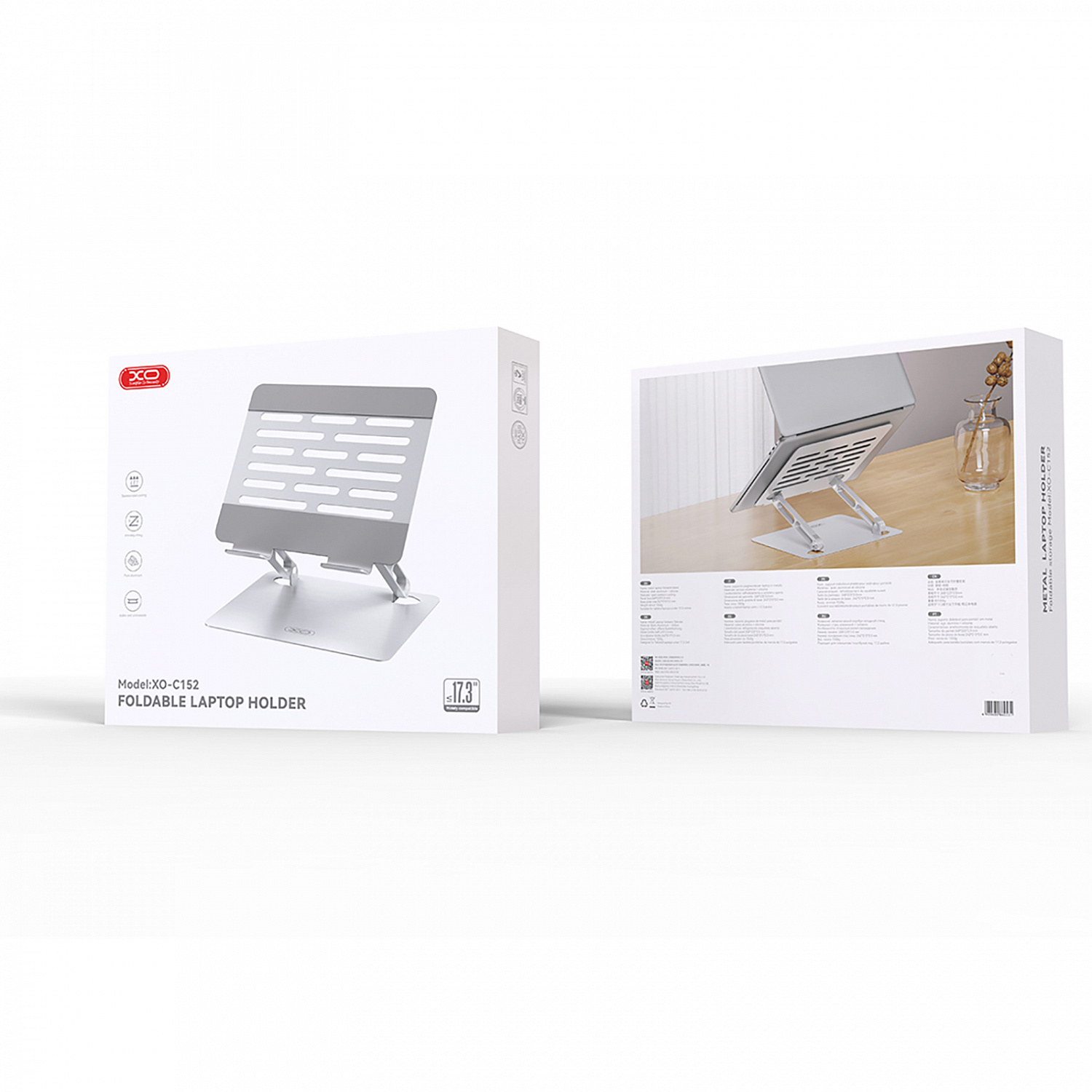 Підставка для ноутбука XO C152.silver | ARAGO