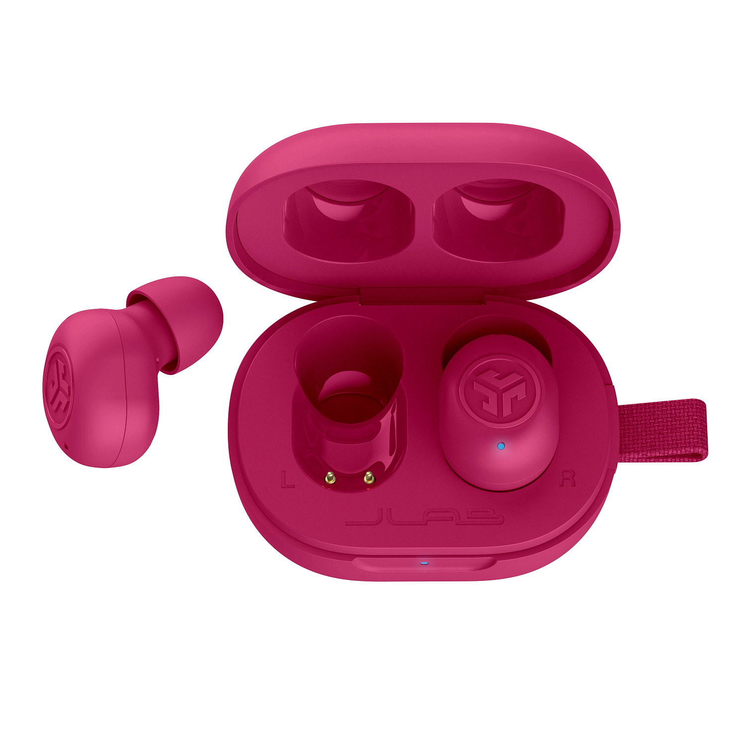 Bluetooth-гарнітура JLab JBuds Mini Pink (IEUEBJBMINIRPNK124) | ARAGO
