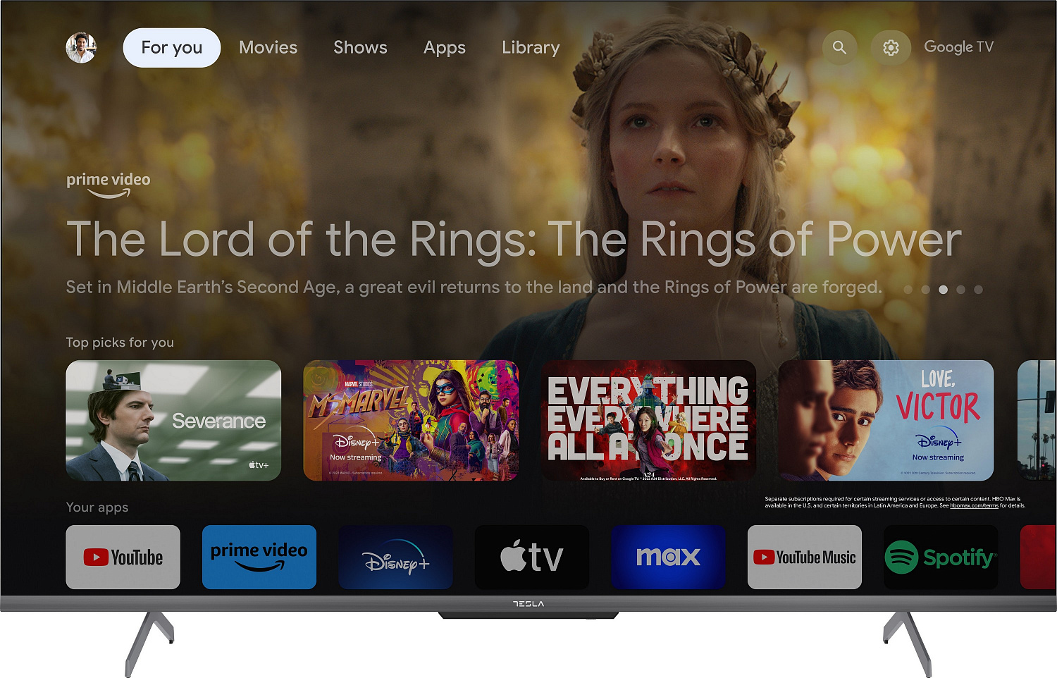 картинка Телевізор Tesla Q50S935GUS от магазина Компания+