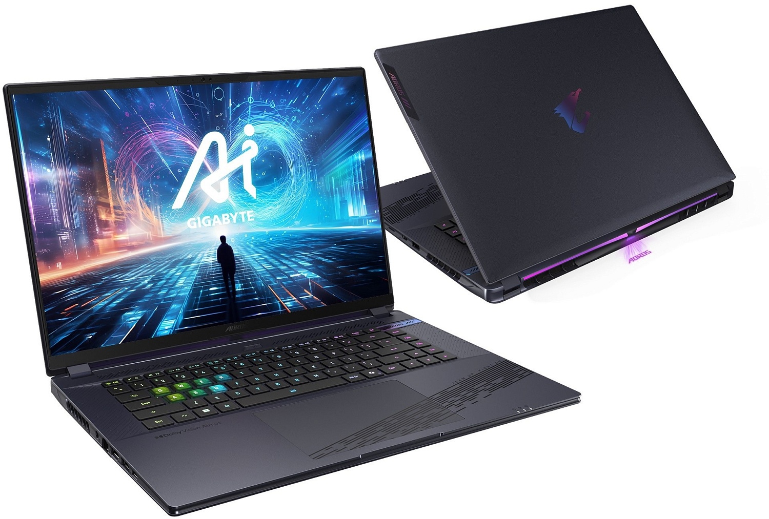 Ноутбук Gigabyte Aorus 16X (2024) (AORUS 16X ASG-63UAC64SH) Midnight Gray | ARAGO