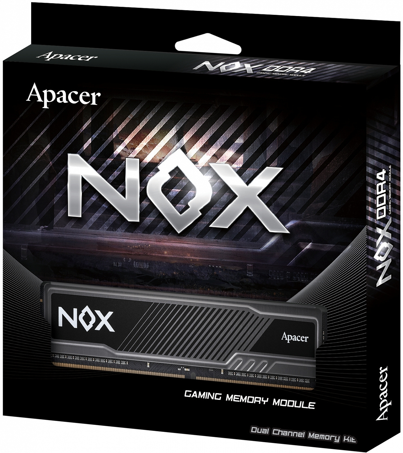 Модуль пам`ятi DDR4 2x8GB/2666 Apacer NOX (AH4U16G26C08YMBAA-2) | ARAGO