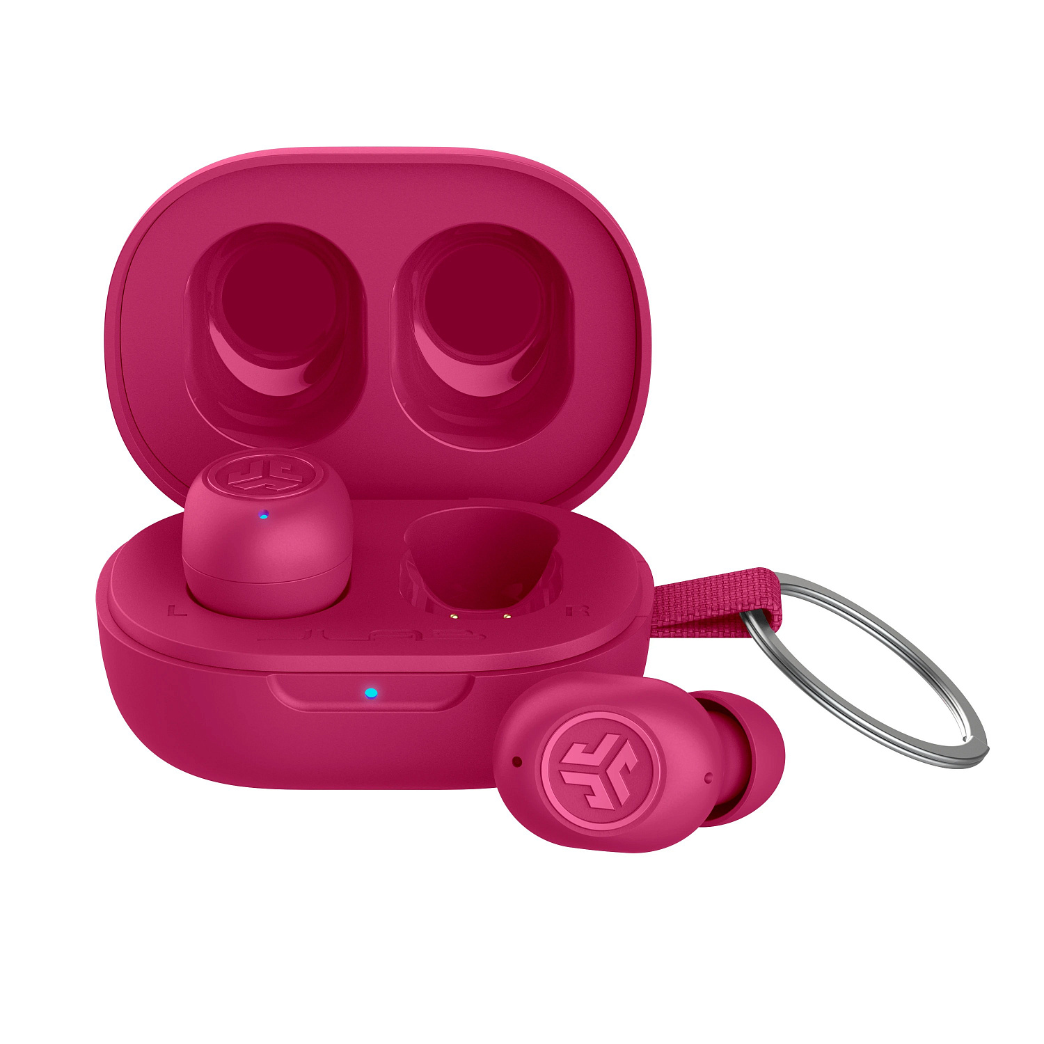 Bluetooth-гарнітура JLab JBuds Mini Pink (IEUEBJBMINIRPNK124) | ARAGO