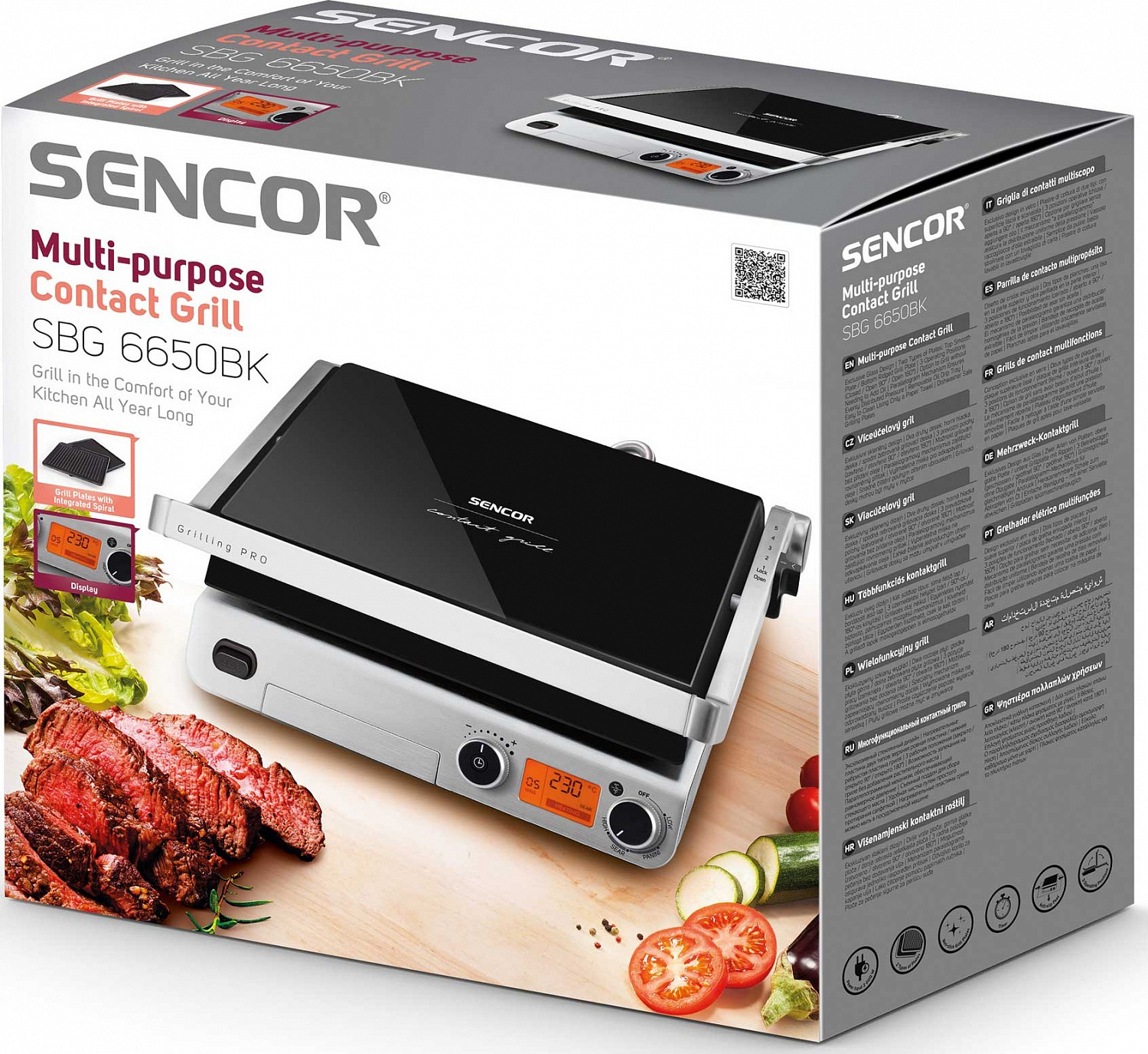 картинка Гриль Sencor SBG 6650BK от магазина Компания+