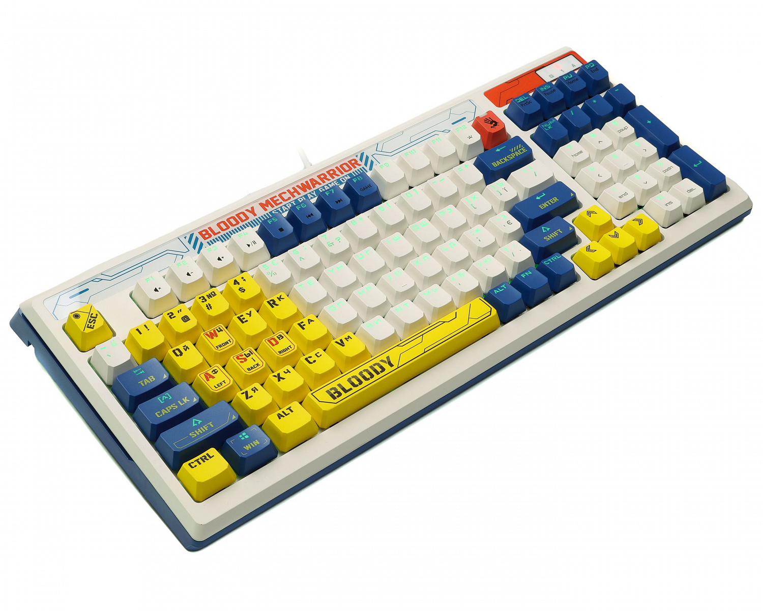 Клавіатура A4Tech Bloody B950 RGB Warrior Blue | ARAGO