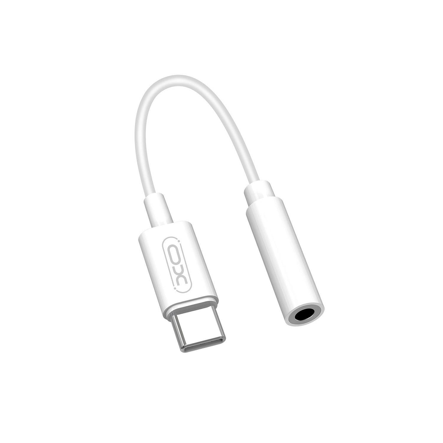Адаптер XO NB-R161 USB Type-C - 3.5 мм (M/F), 0.14м, White (NB-R161.white) | ARAGO
