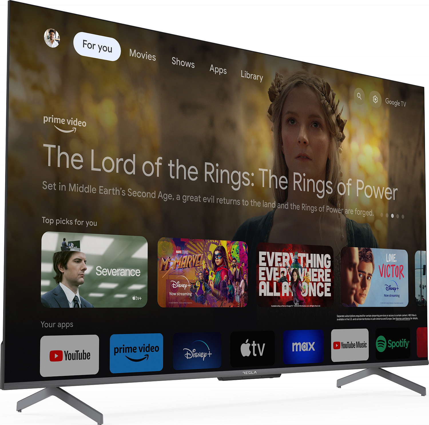 картинка Телевізор Tesla Q65S935GUS от магазина Компания+