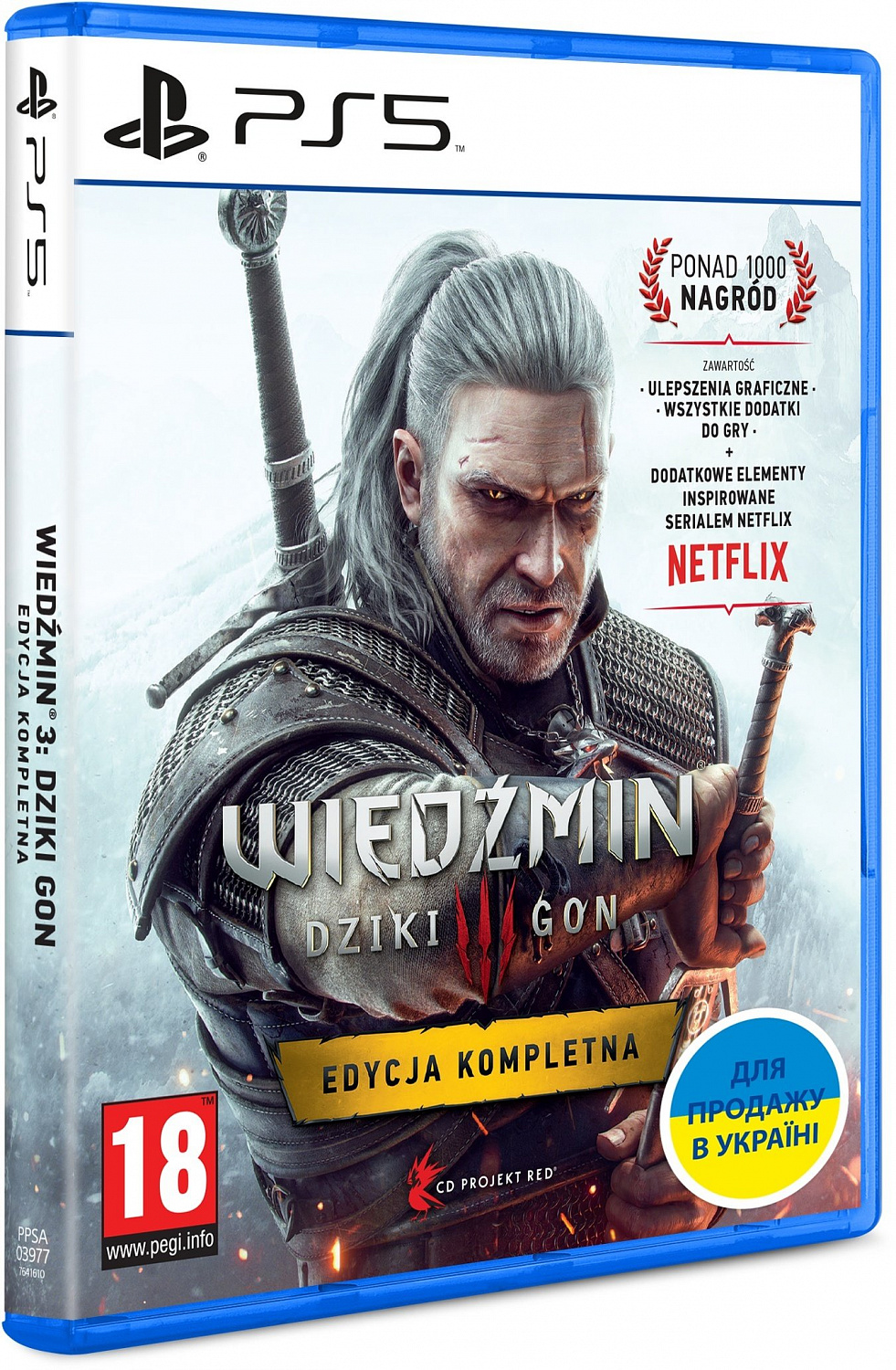 Гра The Witcher 3: Wild Hunt Complete Edition для Sony PlayStation 5, Russian version, Blu-ray (5902367641610) | ARAGO