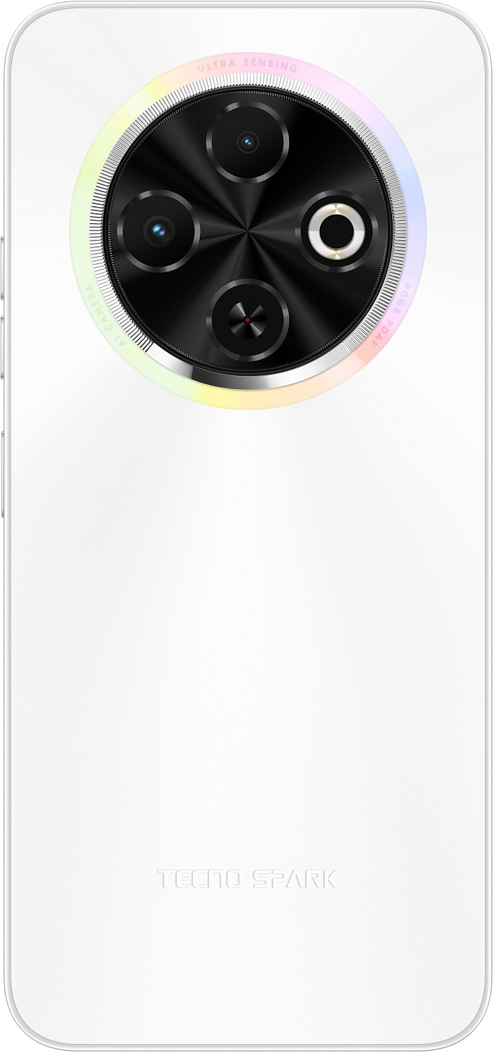 Смартфон Tecno Spark 30C (KL5n) 4/128GB Orbit White (4894947051777) | ARAGO